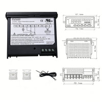 TC150A3 Digital Temperature Controller with Dual Mode Heating/Cooling for Panel Mounting