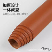 Large Thickened Waterproof PU Leather Desk Mat with Cork Base for Office and Home