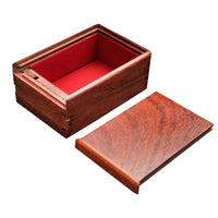 Heart-Shaped Luban Lock Puzzle Box Wooden Brain Teaser Toy Gift for Valentine's Day Birthday Wedding