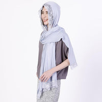 Japanese Style UV Protection Cooling Shawl with Hat and Magnetic Buckle