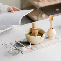 CELOT KEVER Zen-Inspired Matcha Tea Bowl Set with Whisk and Accessories