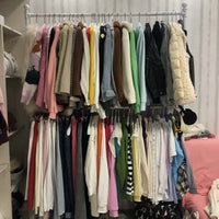 Adjustable Double/Triple Layer Iron Art Garment Rack for Retail Display