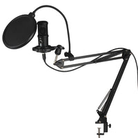 USB Condenser Microphone for Streaming, Gaming, and Recording with Noise Reduction
