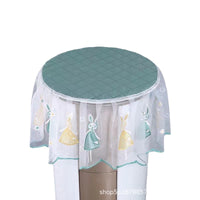 Cylindrical Air Conditioner Dust Cover for Vertical Units, No Need to Remove When Operating