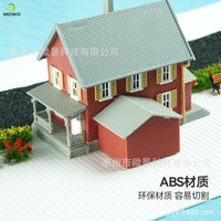 Miniature Square Tile Model for DIY Architectural Sand Table and Craft Projects