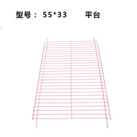 Cat Cage Platform Divider New Cat Climbing Frame Accessories Ladder Layered Stairs Wheels Cat Cage Rabbit Cage Partition