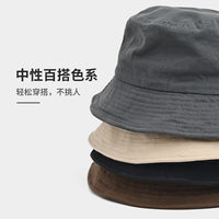Unisex Quick-Dry Sun Protection Bucket Hat for Outdoor Activities