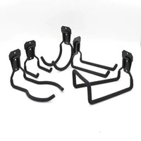 Heavy Duty Wall Mounted Metal Storage Hooks for Power Tools, Drills, Garden, Garage, and Warehouse Organization