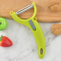 Creative Stainless Steel Rotary Peeler for Kitchen Fruits and Vegetables