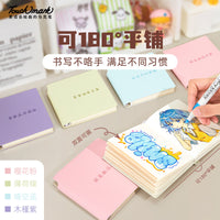 Portable A7 Sketchbook 100 Sheets Mini Blank Notebook for Students
