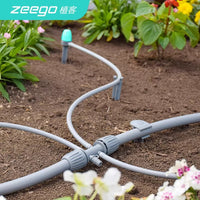 Zeego Micro Spray Drip Irrigation Tubing for Garden Systems