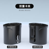 Portable Waist Clip Fan with Replaceable Battery, USB Rechargeable, Brushless Motor for Outdoor Work