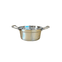 Individual Stainless Steel Shabu-Shabu Hot Pot for Commercial Use, Induction Compatible