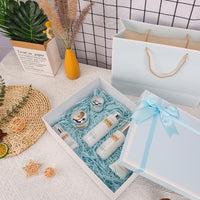 Rectangular Gift Box with Bow for Birthdays and Favors, Various Colors and Sizes
