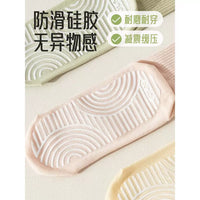 Women's Non-Slip Yoga Pilates Socks Mid-Calf Cotton Grip Socks for Fitness and Shark Pants