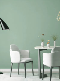 Self-Adhesive Matte Green Wallpaper for Living Room & Bedroom - Waterproof & Moisture-Proof