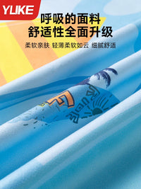 Kids' Quick-Dry Hooded Beach Towel Poncho for Swimming and Bathing
