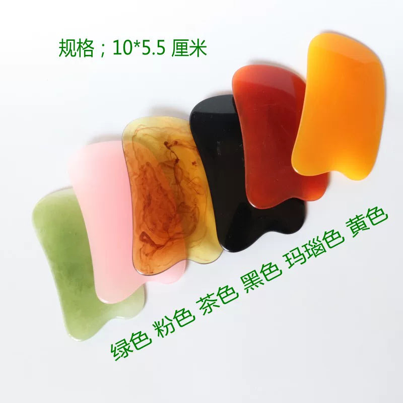 Gua Sha Scraping Board for Face and Body Lymphatic Drainage and Muscle Relaxation