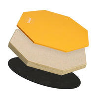 8-inch Silent Practice Drum Pad Rubber Drumming Pad for Beginners Drum Set Mute Pad Percussion Board