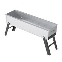 Outdoor Stainless Steel Charcoal BBQ Grill Portable Folding Barbecue Stove for Camping Picnic
