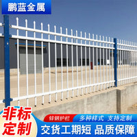 Zinc Steel Outdoor Fence Panel for Garden, Villa, School, and Community