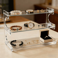 Acrylic Multi-Layer Cosmetic Display Stand Desktop Organizer