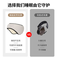 Noise Cancelling Earmuffs with 3M Earplugs for Sleeping and Noise Reduction