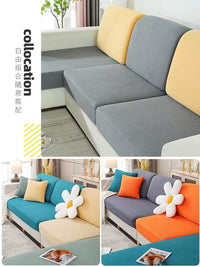 Plaid Stretch Sofa Cover All-inclusive Combination Sofa Seat Cushion Cover Backrest Cover Universal Sofa Slipcover Dustproof