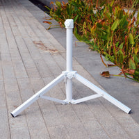 Portable Folding Tripod Umbrella Base for Outdoor Sunshade and Beach Umbrellas