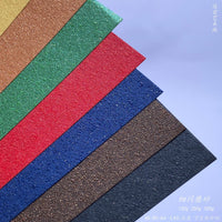 Glitter Shimmer Frosted Art Paper for DIY Crafts and Kindergarten Projects