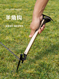 Outdoor Camping Tent Stake Hammer with Multifunction Tool