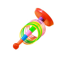 Creative Stacking Ring Toss Game for Kids and Family, Stress Relief Toy