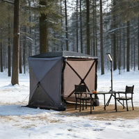 Pop-Up Outdoor Canopy Tent for Camping, Picnics, and Beach - Sun and Mosquito Protection
