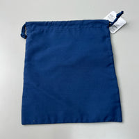 Travel Drawstring Storage Bag for Toiletries and Organization, Blue