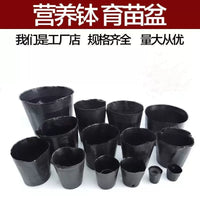 Disposable Thickened Plastic Nursery Pots for Seedling Cultivation