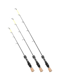 Ice Fishing Rod Tip Winter Heavy Duty Solid Flat Rod Tip Soft Tail