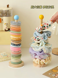 Hair Accessories Organizer Stand for Hair Ties, Headbands, and Clips