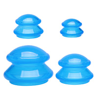Silicone Cupping Therapy Set - Vacuum Suction Cups for Body Massage and Pain Relief