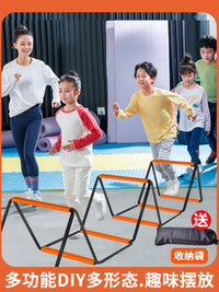Agility Ladder Training Set for Kids and Adults, Multi-functional Foldable Speed Ladder with Hurdles
