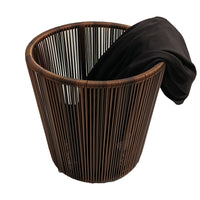 Large Woven Laundry Hamper with Handles for Towels and Dirty Clothes, Hotel or Home Use