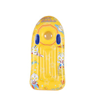 Inflatable Surfboard for Kids with Handles, Thickened Floating Row for Swimming Pool and Water Play, Swim Training Kickboard