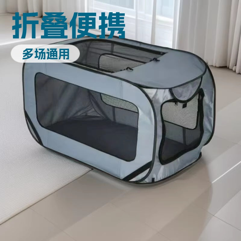 Foldable Pet Playpen Tent for Dogs, Indoor/Outdoor Portable Kennel