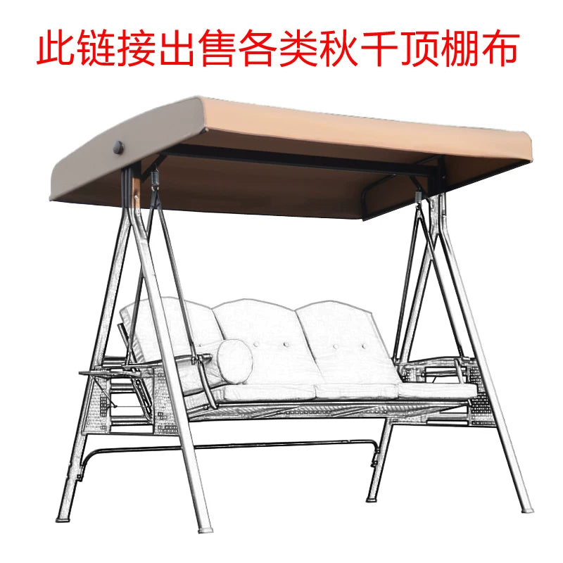 Outdoor Patio Swing Canopy Replacement Cover Waterproof UV Protection