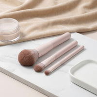 13-Piece Peach Blossom Makeup Brush Set for Eyes, Cheeks, and Face