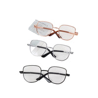 Doll Glasses Metal Square Frame for 20cm Cotton Dolls, Plush Toys, and Pet Accessories