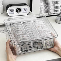 Acrylic Dustproof Bracelet Storage Box for Jewelry and Beads