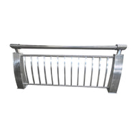 304 Stainless Steel Bridge Guardrail for River Safety and Outdoor Landscape Protection