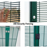 High-Security 358 Anti-Climb Welded Mesh Fence for Prisons and Restricted Areas