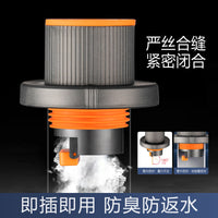 Gravity Floor Drain Odor Stopper for Kitchen Sink, Bathroom Basin, Washing Machine, and Vegetable Sink Pipes