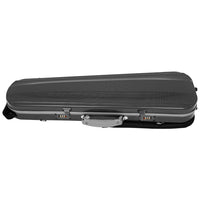 Carbon Fiber Violin Case Lightweight Square Box with Backpack Straps for 4/4 Full Size Violin